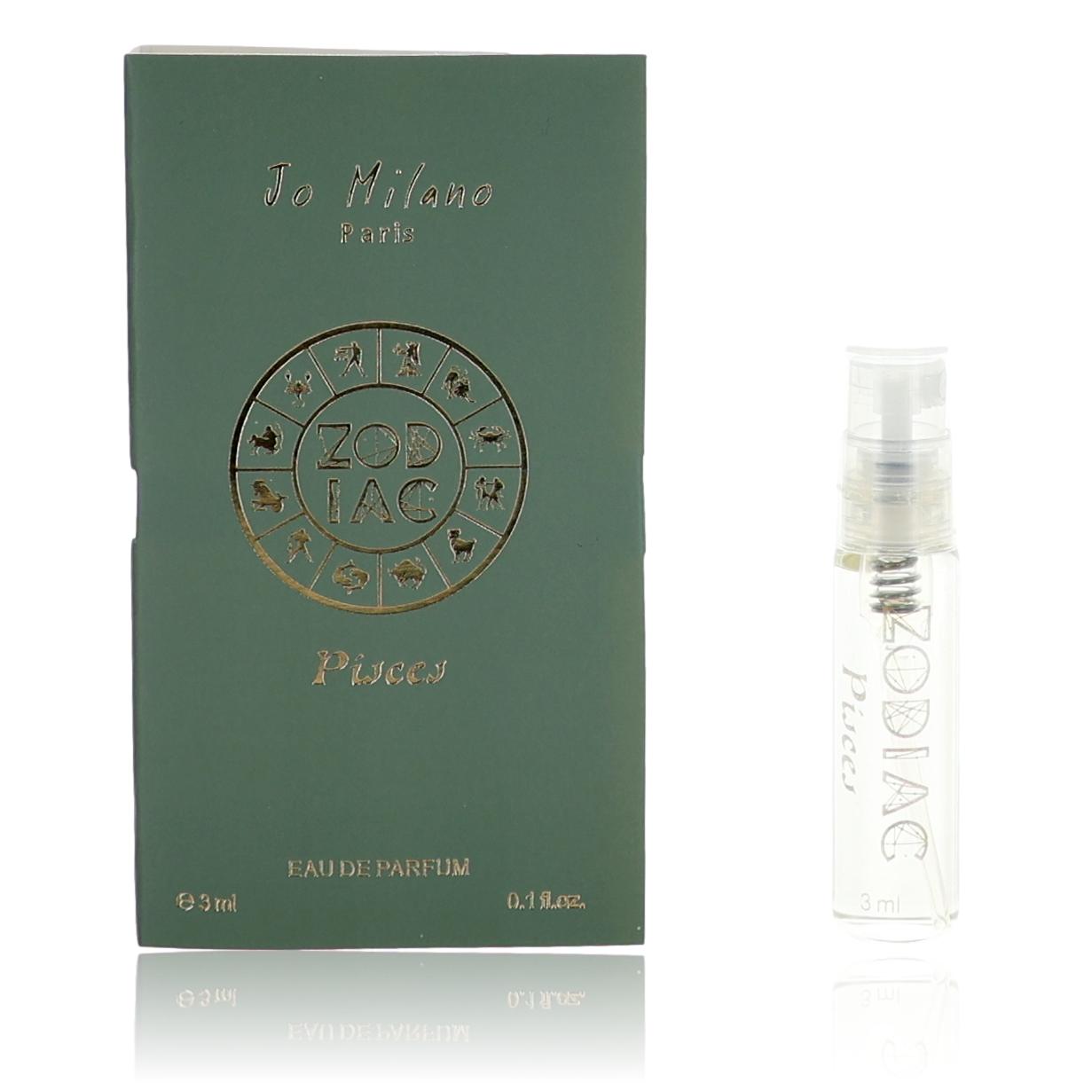 Zodiac Pisces by Jo Milano, 0.1 oz EDP Spray for Unisex Sample