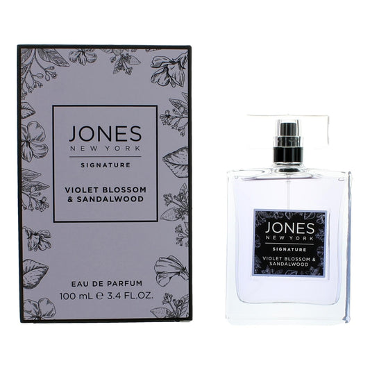 Violet Blossom & Sandalwood by Jones New York, 3.4oz EDP Spray women